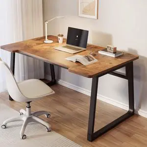 Small Office Home Desk,Modern Computer Desk for Small Spaces,Bedroom,Minimalist European Style.