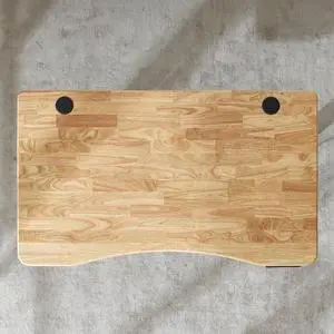 mopio Sterling Electric Standing Desk, Computer Desk, Home Office Desks Table Top Only (53" Oak)