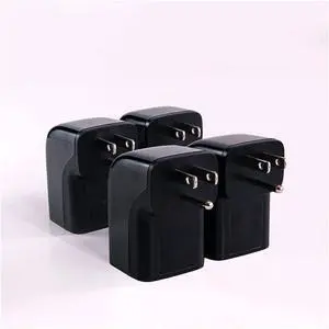 Clamper Single Surge Protector Outlet 1800 Joules, 1875W, for TV, PC, Xbox, PS5, Refrigerators and Other Appliances (Compact Wall Surge Protector), iCLAMPER Pocket Fit, 4-Pack in Black