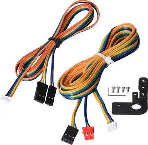 BIGTREETECH 2 Types BLTouch Extension Cables + Mount Bracket Compatible with Ender 3, Ender-3 Pro, Ender-3S, CR-10, Ender 5, Ender 5 Pro with SKR Mini E3 V3.0, Octopus, Manta Series Board