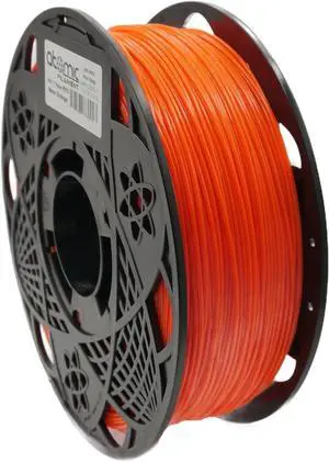 PETG PRO 3D Printer Filament, 1.75mm +/-0.02mm Dimensional Accuracy 99% Probability  1KG (2.2lbs)  AMS Compatible  Fits Most FDM Printers (Neon Orange UV Reactive, 1KG)