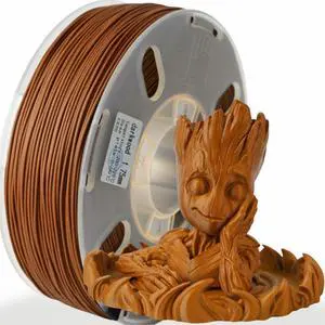 Wood Filament 1.75 3D Printer Filament, Dimensional Accuracy +/- 0.03 mm, 1kg Spool