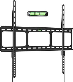 Joy Seeker Ultra Slim Fixed Wall Mount, 0.63" Low Profile TV Mount Bracket for 42"-100" LED/LCD/Plasma Flat Screens, Fits VESA Up to 800x600mm, 220lbs Capacity, Easy Assembly Space Saver