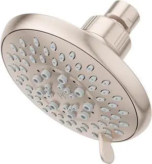 Pfister Universal Shower Head, Shower Arm Not Included, 5-Function, 1.75 GPM, Brushed Nickel Finish, 015WS2UT01K