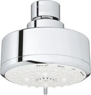 Grohe 27591001 Tempesta Cosmopolitan 100 2.5 GPM 4 Spray Shower Head, Starlight Chrome Grohe 27591001 Tempesta Cosmopolitan 100 2.5 GPM 4 Spray Shower Head, Starlight Chrome