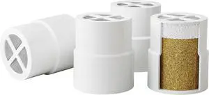 Replacement Cartridges Compatible with Jolie Shower Head Filter- Water Purification Filters (4 pcs)