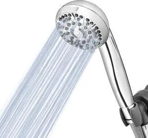 Waterpik High Pressure Hand Held Shower Head With Hose, PowerPulse Massage 6-Mode, Chrome XAS-643E Waterpik High Pressure Hand Held Shower Head With Hose, PowerPulse Massage 6-Mode, Chrome XAS-643E