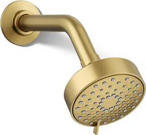 Kohler 72418-G-2MB Awaken® G90 Three-function showerhead, 1.75 gpm, Vibrant Brushed Moderne Brass