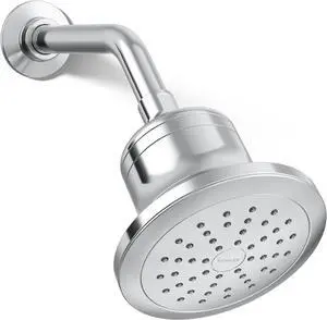 Kohler 33631-G-CP Cinq Round single-function filtered showerhead, 1.75 gpm, Polished Chrome