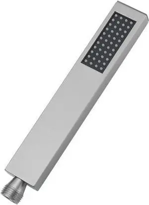 Hand Shower Wand Handheld Shower Spray High Pressure Single Function Luxury Hand Showerhead Brushed Nickel