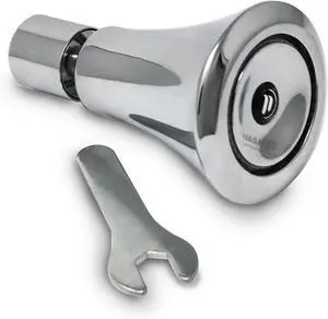 Niagara Conservation N2150-TP Luxury Spa 1-Spray with 1.5 GPM 2.35-in. Wall Mount Adjustable Fixed Shower Head in Chrome, 1-Pack | Bathroom Shower Head Sprayer with Pressure Compensation