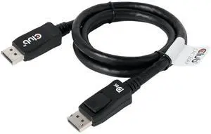 Club3D CAC-2067 VESA Certified DisplayPort to DisplayPort 1.4/Hbr3 M/M Cable DP 1.4 8K 60Hz 1m - 3,28ft