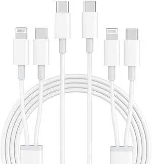 2 Pack 6Ft USB C Cable, Multiple USB Charging Cord,1 Charger Cable with Type C and Lightning Port for iPhone17/16/15/14/13/iPad Pro/MacBook 2 Pack 6Ft USB C Cable, Multiple USB Charging Cord,1 Charger Cable with Type C and Lightning Port for iPhone17/16/15/14/13/iPad Pro/MacBook