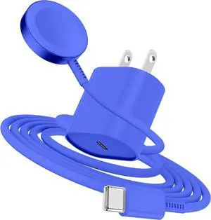 Susnwere Fast Charger for Apple Watch Chargers with 20w Charger Block,USB C Magnetic for i-Watch Fast Charging Cable for Watch Series SE/8/7/6/5/4/3/2/1 Includes 38mm 40mm 42mm 44mm 45mm Size