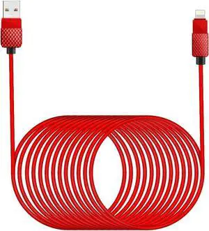 MTAKYI Cable i-Phone Charger 20FT/6M MFi Certified Lightning Cable Extra Long i-Phone Charging Cord Nylon Braided Fast Charger Cable 2.4A for i-Phone 14 13 12 11 Pro X XS Max XR/8