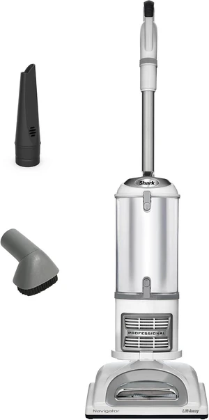 Shark Navigator Lift-Away Vacuum, HEPA, Pet Hair, White/Silver, NV356E Shark Navigator Lift-Away Vacuum, HEPA, Pet Hair, White/Silver, NV356E
