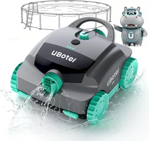 Cordless Robotic Pool Cleaner UBoter E10, 2400 GPH, DualLayer Filtration Cordless Robotic Pool Cleaner UBoter E10, 2400 GPH, DualLayer Filtration