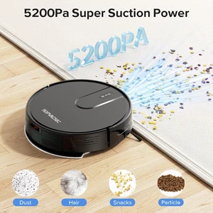 ROPVACNIC Robot Vacuum and Mop Combo 5200Pa Suction Robotic Cleaner ROPVACNIC Robot Vacuum and Mop Combo 5200Pa Suction Robotic Cleaner