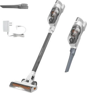 BLACK+DECKER POWERSERIES+ 20V MAX Cordless Stick Vacuum Cleaner with LED Floor Lights, Bagless, Lightweight, Cordless Vacuum Cleaners for Home, Up to 44 Minutes, Powerful Suction, Gray (BHFEA520J) BLACK+DECKER POWERSERIES+ 20V MAX Cordless Stick Vacuum Cleaner with LED Floor Lights, Bagless, Lightweight, Cordless Vacuum Cleaners for Home, Up to 44 Minutes, Powerful Suction, Gray (BHFEA520J)