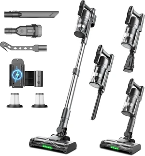 Cordless Vacuum Cleaner, Upgraded 600W 55KPA 55mins Vacuum Cleaners for Home,Powerful Stick Vacuum with Anti-Tangle & Wall Mount Charging, Lightweight Vacuum for Pet Hair Hardwood Floor Carpet Cordless Vacuum Cleaner, Upgraded 600W 55KPA 55mins Vacuum Cleaners for Home,Powerful Stick Vacuum with Anti-Tangle & Wall Mount Charging, Lightweight Vacuum for Pet Hair Hardwood Floor Carpet
