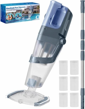 Cordless Handheld Pool Vacuum Cleaner for Inground Pool with Pole Cordless Handheld Pool Vacuum Cleaner for Inground Pool with Pole