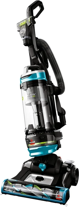 Bissell 2254 CleanView Swivel Rewind Pet Upright Bagless Vacuum, Automatic Cord Rewind, Swivel Steering, Powerful Pet Hair Pickup, Specialized Pet Tools, Large Capacity Dirt Tank, Teal Bissell 2254 CleanView Swivel Rewind Pet Upright Bagless Vacuum, Automatic Cord Rewind, Swivel Steering, Powerful Pet Hair Pickup, Specialized Pet Tools, Large Capacity Dirt Tank, Teal
