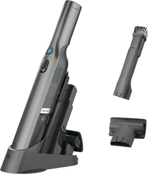 Shark WV201 WANDVAC Handheld Vacuum, Lightweight at 1.4 Pounds with Powerful Suction, Charging Dock, Single Touch Empty and Detachable Dust Cup,Graphite, Slate Shark WV201 WANDVAC Handheld Vacuum, Lightweight at 1.4 Pounds with Powerful Suction, Charging Dock, Single Touch Empty and Detachable Dust Cup,Graphite, Slate