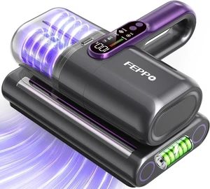 FEPPO Cordless Mattress Vacuum Cleaner, 18Kpa Strong Suction Bed Vacuum FEPPO Cordless Mattress Vacuum Cleaner, 18Kpa Strong Suction Bed Vacuum
