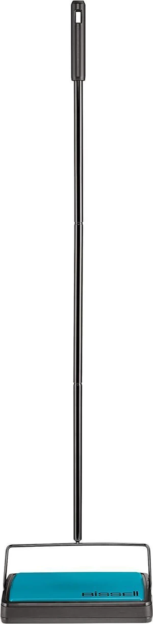 Bissell Easy Sweep Compact Carpet & Floor Sweeper, 2484A, Teal Bissell Easy Sweep Compact Carpet & Floor Sweeper, 2484A, Teal