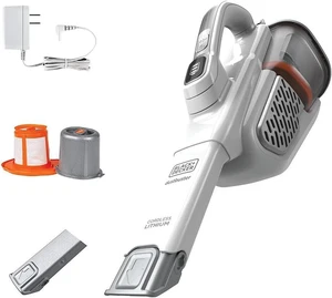 BLACK+DECKER Dust Buster Hand Held Vacuum Cordless Rechargeable, Portable Vacuum for Car, Extended Runtime, Powerful Suction, Extra Long Crevice Tool, AdvancedClean+ (HHVK320J10) BLACK+DECKER Dust Buster Hand Held Vacuum Cordless Rechargeable, Portable Vacuum for Car, Extended Runtime, Powerful Suction, Extra Long Crevice Tool, AdvancedClean+ (HHVK320J10)