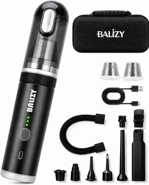 Handheld Vacuum4-in-1 Cordless Car Vacuum Cleaner&Air Blower,Black Handheld Vacuum4-in-1 Cordless Car Vacuum Cleaner&Air Blower,Black