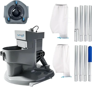 Cordless Pool Vacuum, Handheld Rechargeable Pool Cleaner with Poles,60 Mins Runtime, 11.1V Powerful Suction, 2 Replacement Filter Bags,Ideal for inground Pools,Spa,Hot Tub, Stairs,Above Ground Pools Cordless Pool Vacuum, Handheld Rechargeable Pool Cleaner with Poles,60 Mins Runtime, 11.1V Powerful Suction, 2 Replacement Filter Bags,Ideal for inground Pools,Spa,Hot Tub, Stairs,Above Ground Pools