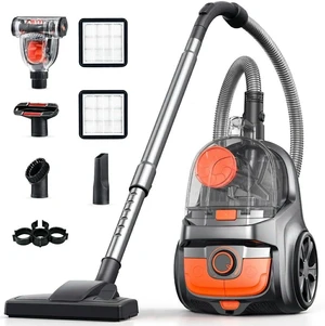 Aspiron Canister Vacuum Cleaner, 40Kpa Bagless Vacuum Cleaners Aspiron Canister Vacuum Cleaner, 40Kpa Bagless Vacuum Cleaners