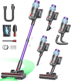 Cordless Vacuum Cleaner 70Mins/650W/55KPA, Stick Vacuum Cleaners for Home Cordless Vacuum Cleaner 70Mins/650W/55KPA, Stick Vacuum Cleaners for Home