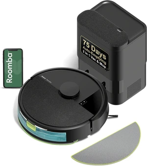 iRobot Roomba 105 Combo Robot Vacuum & Mop with AutoEmpty Dock - Self-Empties for 75 Days, Intense Power-Lifting Suction, LiDAR Navigation, Multiple Cleaning Modes, Avoids Mopping Carpet iRobot Roomba 105 Combo Robot Vacuum & Mop with AutoEmpty Dock - Self-Empties for 75 Days, Intense Power-Lifting Suction, LiDAR Navigation, Multiple Cleaning Modes, Avoids Mopping Carpet