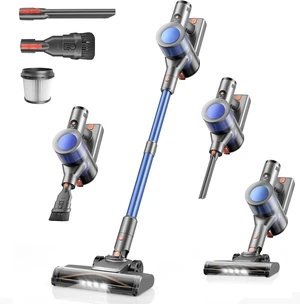 Dzaki Cordless Stick Vacuum Cleaner, 650W 55KPa Brushless Motor, 60-Min Runtime, Detachable Battery, Anti-Tangle, Self-Standing, Vacuum Cleaners for Home, Pet Hair, Carpet & Hardwood Floors Dzaki Cordless Stick Vacuum Cleaner, 650W 55KPa Brushless Motor, 60-Min Runtime, Detachable Battery, Anti-Tangle, Self-Standing, Vacuum Cleaners for Home, Pet Hair, Carpet & Hardwood Floors