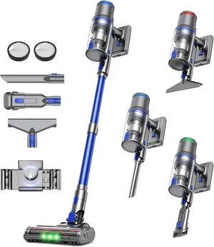 Cordless Vacuum Cleaner, 350AW/70Min Vacuum Cleaners for Home, Stick Vacuum Cordless Vacuum Cleaner, 350AW/70Min Vacuum Cleaners for Home, Stick Vacuum