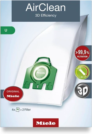 Miele U Vacuum Cleaner Bags for Miele Bagged Upright Vacuums Miele U Vacuum Cleaner Bags for Miele Bagged Upright Vacuums