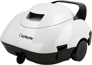 Cordless Robotic Pool Cleaner, White Cordless Robotic Pool Cleaner, White
