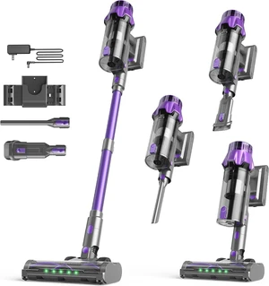 Cordless Vacuum Cleaner for Pet Hair, Powerful Suction, Up to 70Min Runtime Cordless Vacuum Cleaner for Pet Hair, Powerful Suction, Up to 70Min Runtime