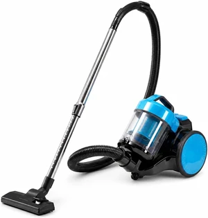 Simple Deluxe Household Portable 16.4Ft Vacuum Cleaner, 16Kpa Bagless Canister Cleaner, Lightweight Powerful Vacuum for Carpets and Hard Floors, with Washable HEPA Filter, Blue Simple Deluxe Household Portable 16.4Ft Vacuum Cleaner, 16Kpa Bagless Canister Cleaner, Lightweight Powerful Vacuum for Carpets and Hard Floors, with Washable HEPA Filter, Blue