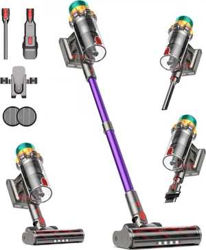 Cordless Vacuum Cleaner, 55KPA 650W 70Mins Extra-Large Dust Cup Cordless Stick Vacuum, Rechargeable Vacuum Cleaner with Self-Standing, Vacuum Cleaners for Home, Hardwood Floor, Carpet, Pet Hair Cordless Vacuum Cleaner, 55KPA 650W 70Mins Extra-Large Dust Cup Cordless Stick Vacuum, Rechargeable Vacuum Cleaner with Self-Standing, Vacuum Cleaners for Home, Hardwood Floor, Carpet, Pet Hair