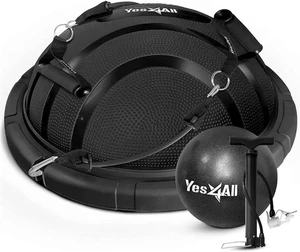 Yes4All 880LBS Half Ball Balance Trainer, Pilates Balance & Stability Ball for Exercises, Home Gym, Floor & Full Body Workouts Yes4All 880LBS Half Ball Balance Trainer, Pilates Balance & Stability Ball for Exercises, Home Gym, Floor & Full Body Workouts
