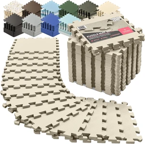 bemaxx Gym Mats Set - EVA Interlocking Foam Floor Tiles Workout Mat Puzzle bemaxx Gym Mats Set - EVA Interlocking Foam Floor Tiles Workout Mat Puzzle