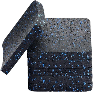 Rubber Treadmill Mat Pads, 4-Pack, 3.94 x 3.94 x 0.5 in Rubber Treadmill Mat Pads, 4-Pack, 3.94 x 3.94 x 0.5 in