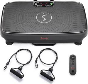 Sunny Health & Fitness 2D/3D/4D Vibration Platform Exercise Machine Sunny Health & Fitness 2D/3D/4D Vibration Platform Exercise Machine