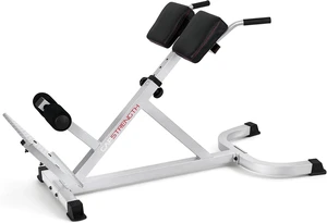 CAP Strength Hyperextension Roman Chair, 300lb Capacity, Silver CAP Strength Hyperextension Roman Chair, 300lb Capacity, Silver