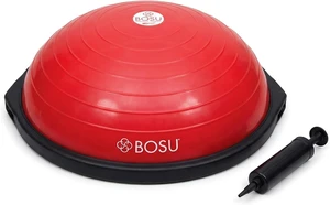 Bosu Balance Ball Exercise Trainer, Home Gym Equipment w/Guided Workouts & Pump, 26" Inflatable Fitness Platform for Strength Training, Standing, Balancing, and Core Workout Bosu Balance Ball Exercise Trainer, Home Gym Equipment w/Guided Workouts & Pump, 26" Inflatable Fitness Platform for Strength Training, Standing, Balancing, and Core Workout