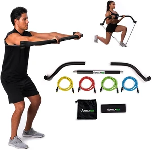 Gorilla Bow Travel All-in-ONE Strength Training Equipment, Portable Home Gym System, 100 Plus Quality Workouts for Travel, Home Gym & Outdoor Includes Workout Guide and Video Gorilla Bow Travel All-in-ONE Strength Training Equipment, Portable Home Gym System, 100 Plus Quality Workouts for Travel, Home Gym & Outdoor Includes Workout Guide and Video
