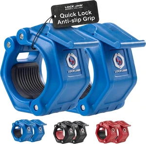 Lock-Jaw OLY 2 Barbell Collars & Clamps, 2"/50mm Olympic Bars Lock-Jaw OLY 2 Barbell Collars & Clamps, 2"/50mm Olympic Bars